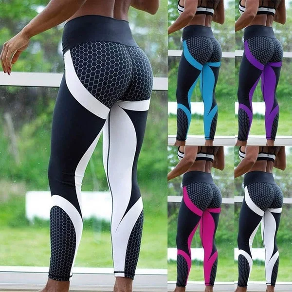 

Women Push Up Professional Running Fitness Gym Sport Leggings Tight Trouser Pencil Leggins Printed Yoga Pants Woman Pants