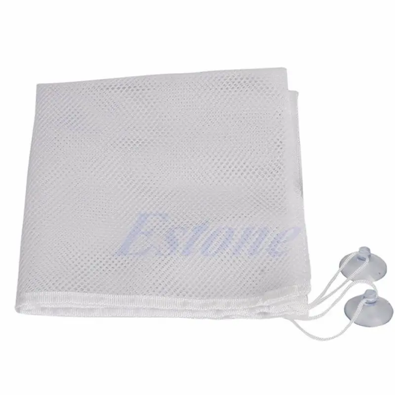 

Baby bath time lovely toys neat storage sucker bag mesh bathroom finishing net transparent convenient hanging wall toy bag
