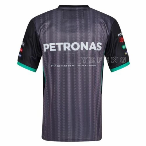 

2021 Season Petronas Printed For Yamaha Moto GP Ractory Racing Team Car Fan Motocross Clothing T-Shirt Quick-drying jersey