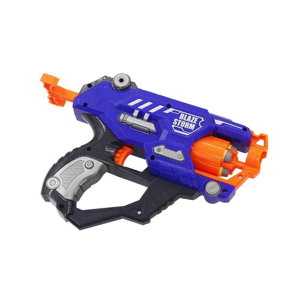 Новое поступление ручной мягкий пистолет-пуля комплект для Nerf пули револьвер 4-Shot