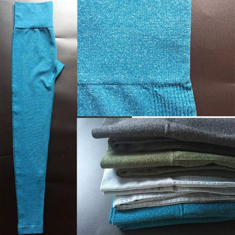 

Women High Elastic Fitness Sport Gym Leggings Yoga Pants Slim Running Tights Sportswear Sports Pants Trousers Clothing Seamless