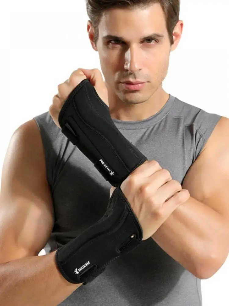 

Men'S And Women'S Sports Wrist Support Splint Arthritis Belt Belt Carpal Tunnel Wrist Sprain Pre-Protection Wrist 1 Pack