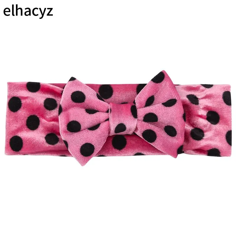 1 шт. детский бархатный бант для волос 4 дюйма |