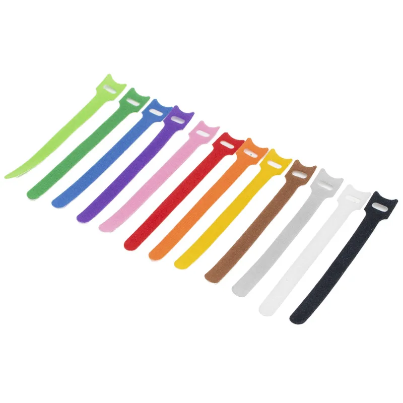 30pcs Nylon Cable Ties Organiser Fastener Multifunction TV Computer Wire Winder Reusable Self-adhesive | Обустройство дома