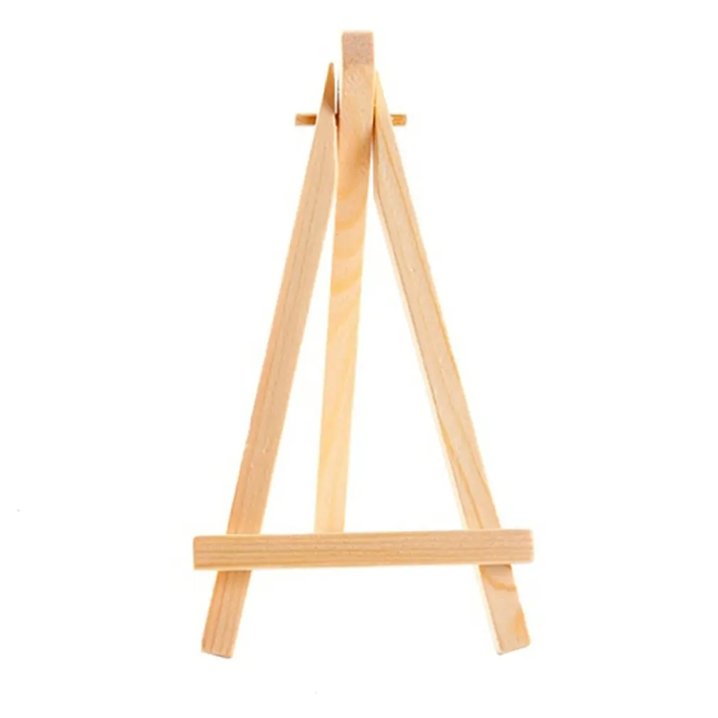 

Mobile Phone Holder Durable Wooden Display Small Desktop Small Easel New Photo Frame Triangle Bracket Desktop Mobile Support