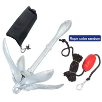 foldable delta anchor pool anchor grapnel anchor boat anchor with claw for kayak canoes suitable for boats and dinghy