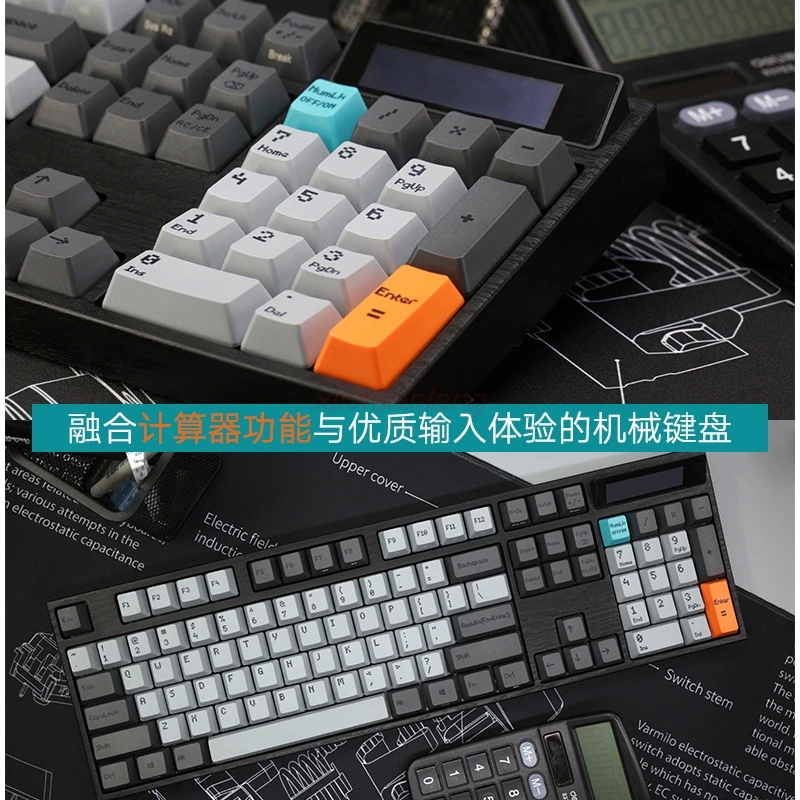 varmilo va104c s 104key mechanical keyboard wired computer gaming keyboard free global shipping