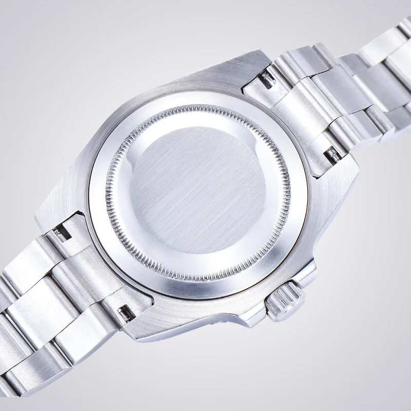 Часы наручные gmt CN8 Мужские автоматические светящиеся оранжевые механические с