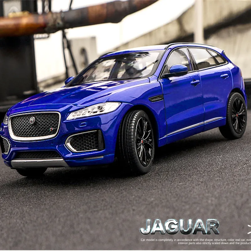 Welly 1:24 JAGUAR F-Pace SUV alloy car model Diecasts &amp Toy Vehicles Collect gifts Non-remote control type transport toy | Игрушки и
