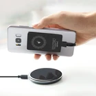 Qi беспроводной приемник для быстрой зарядки Micro USB Type-C, универсальный индукционный приемник для iPhone, Xiaomi, Huawei, Samsung