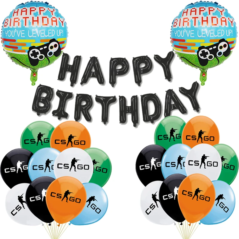 1 Набор CS GO воздушные шары игрушечное оружие для стрельбы 30 дюймов цифры ранний