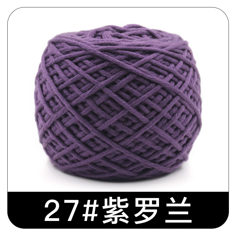New 27 200 г 16 прядей из Кореи, хлопок, шерсть для ручного вязания, пряжа для вязания крючком, пряжа для вязания, ручная вязка, линия кроше для малышей zl3 - Цвет: New 27