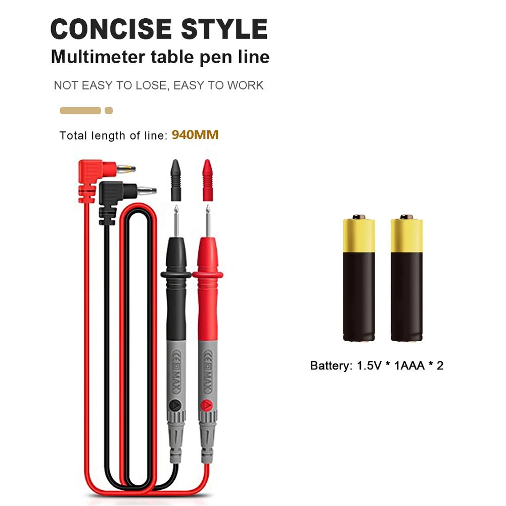 Цифровой мультиметр TOOLTOP ET8134 измеритель напряжения постоянного/переменного тока