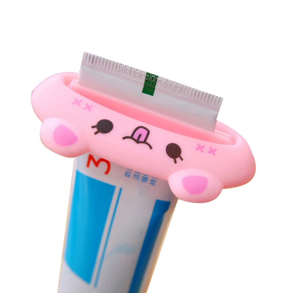 Креативный милый животный домашний держатель для зубной пасты соковыжималка