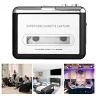 Портативная кассета USB2.0 на ПК, преобразователь Аудио, музыки, CD, цифрового плеера, запись и наушники
