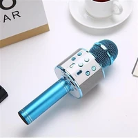 wireless condenser microphone professional karaoke mic bluetooth stand radio mikrofon studio recording studio usb