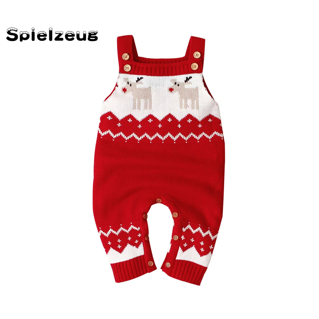 Новый костюм для новорожденных девочек и мальчиков зимняя одежда Рождественский