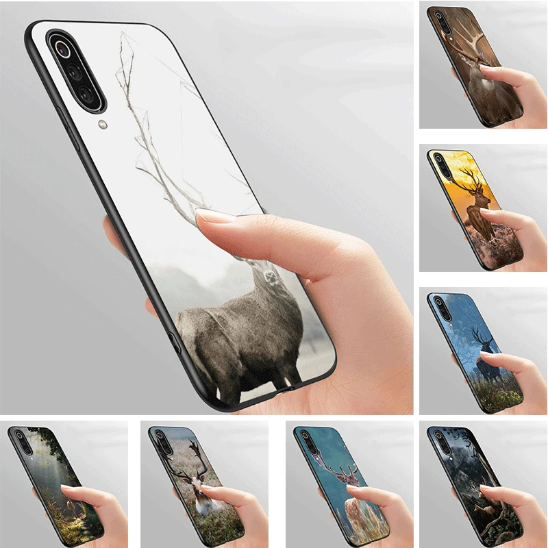 Мобильный чехол для телефона мягкий черный Xiaomi Redmi 4A 4X5 5A 5 6plus 6A 6 Pro 7 7A 8A S2 Go K20