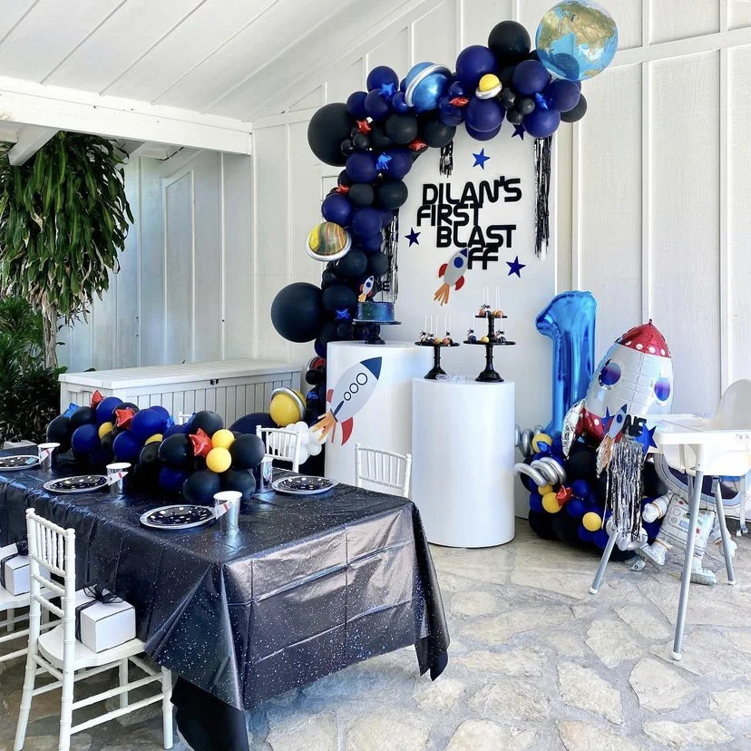 Воздушные шары из фольги в виде астронавта для вечеринки космосе | Дом и сад
