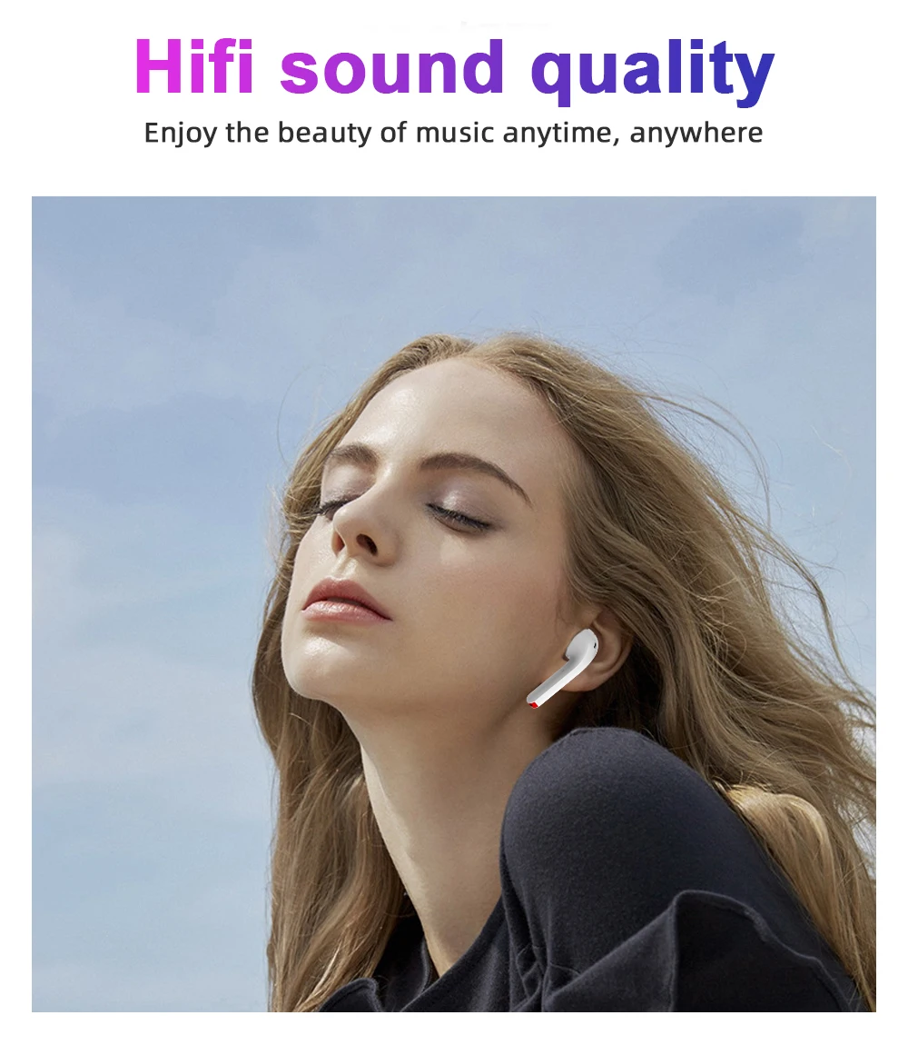 Новые tws наушники bluetooth 5,0 Беспроводные наушники с сенсорным управлением спортивные мини стерео наушники pk i9s i11 i12