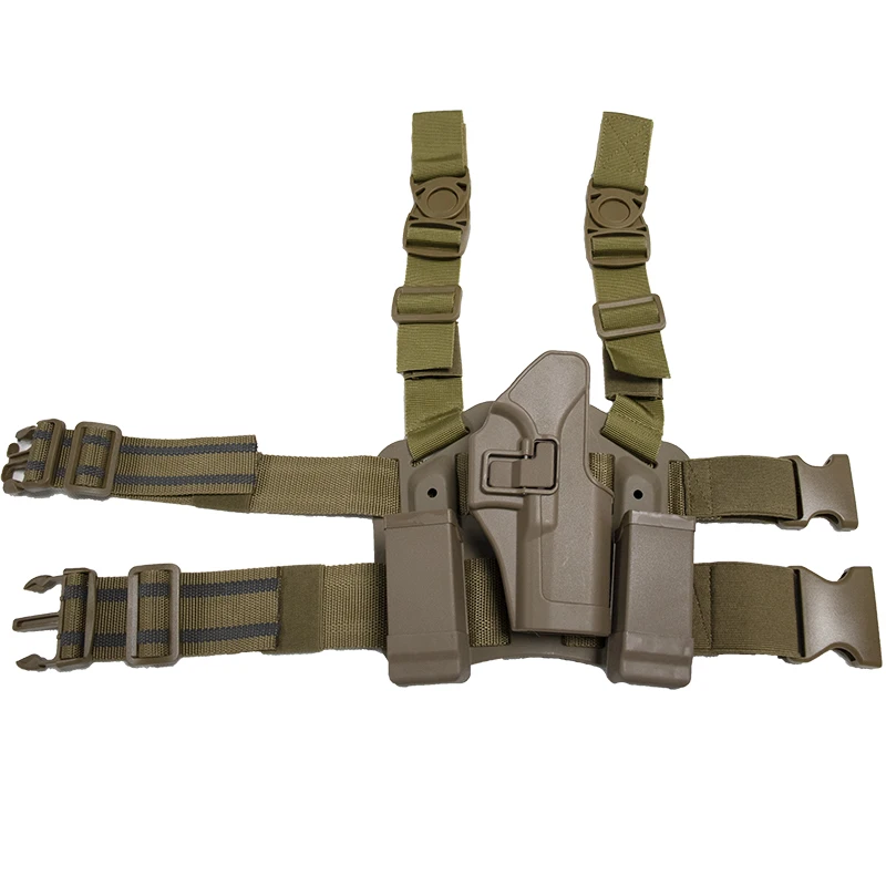 

Tactical Adjustable Leg Gun Holster Platform For Glock 17 Thigh Pistol Case shooting Hunting Accessories