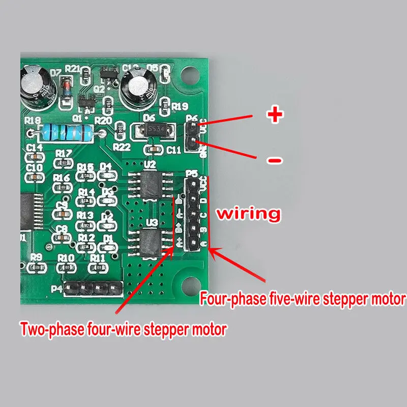 Multi-function Micro Stepper Motor Drive Board Speed Controller Module Switch 2-phase 4-wire 4-phase 5-wire Deceleration | Обустройство