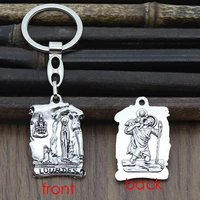 catholic christianity religion cross fatima anthony saint jewelry necklace car keychain pendant