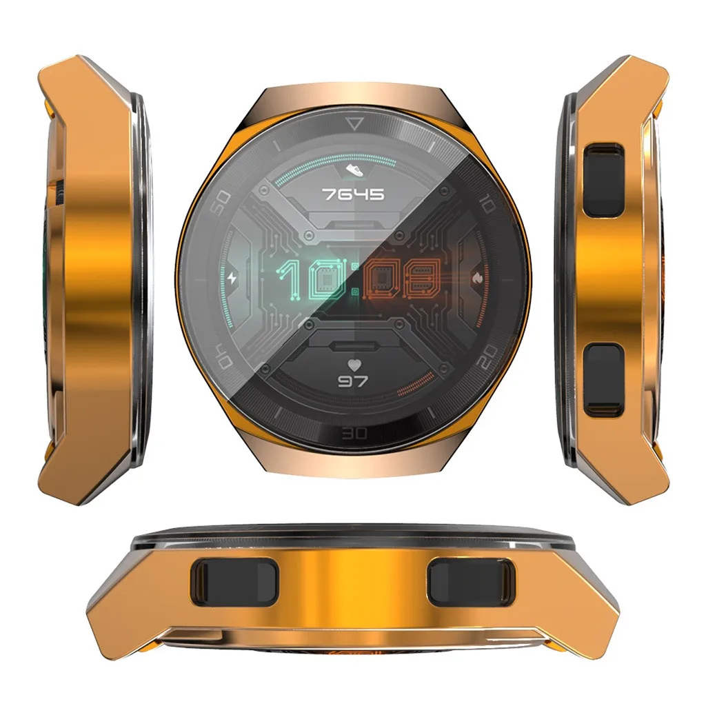Чехол из ТПУ для Huawei Watch GT2e Smart GT / GT2 46 мм мягкий полноразмерный защитный чехол