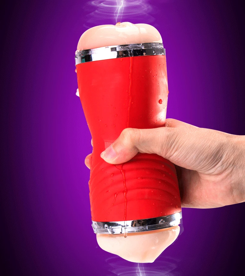 Мужской мастурбатор настоящий оральный секс вагинальный двойной режим Секс