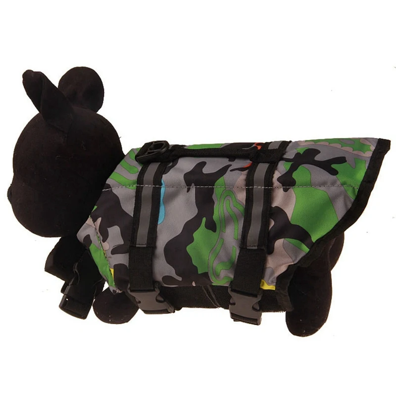 

Dog Life Vest Summer Printed Pet Life Jacket Dog Safety Clothes Dogs Swimwear Pets Safety Swimming Suit
