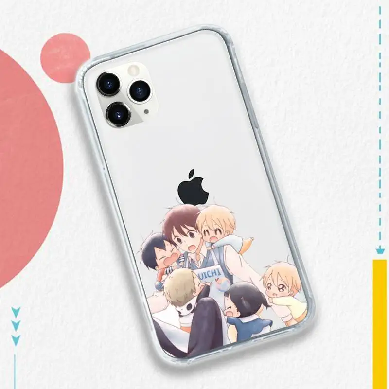 

Ryuichi Kashima School Babysitters Phone Case Transparent soft For iphone 5 5s 5c se 6 6s 7 8 11 12 plus mini x xs xr pro max