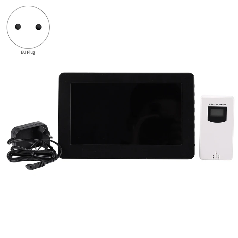 Цветной дисплей беспроводная погодная станция Крытый открытый цифровой