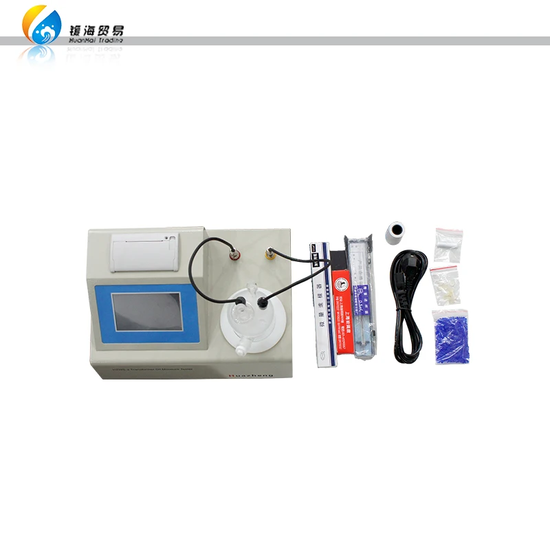 

laboratory automatic oil water content tester volumetric Karl Fischer Moisture Titrator In China