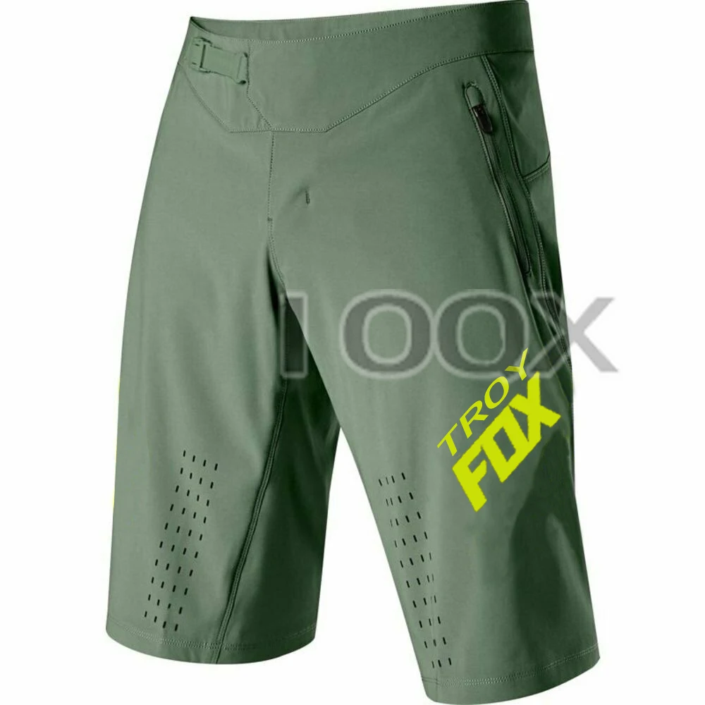 Red Troy Fox Defend Shorts Motorbike Mountain Bicycle Offroad Summer Short Pants For Men |