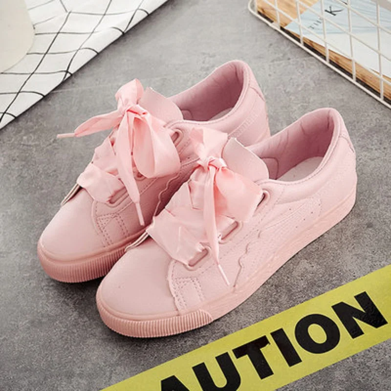 Новинка весна-осень 2019 дикая Корейская атласная Повседневная обувь на плоской