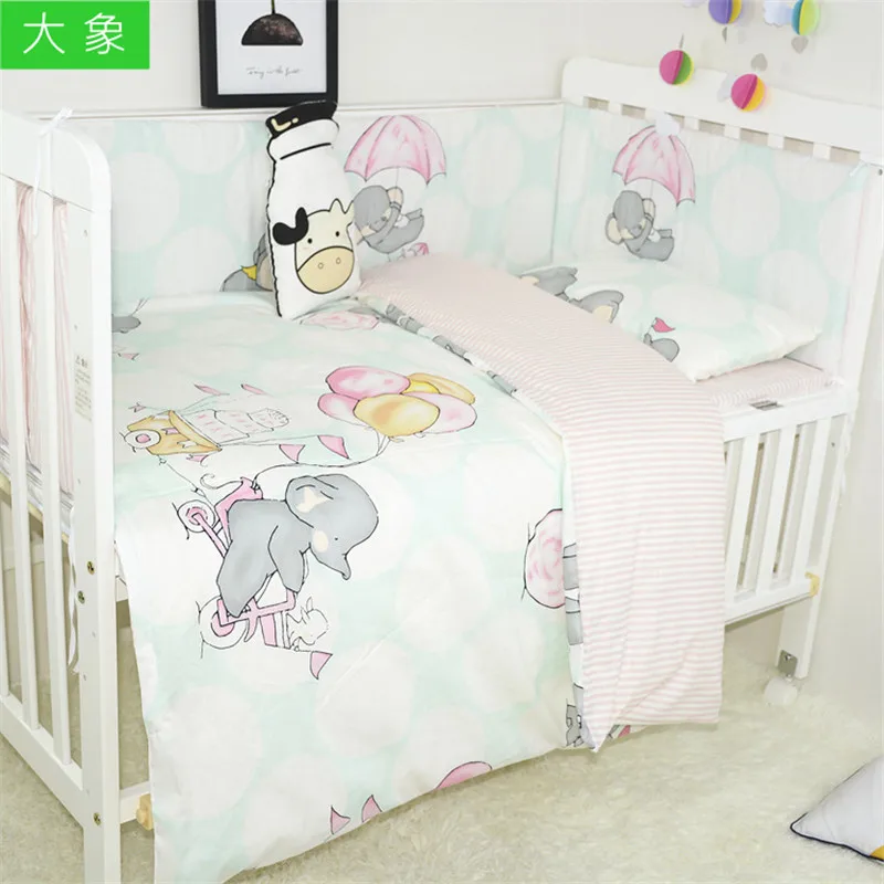 Комплект постельного белья для маленьких девочек хлопковый пододеяльник