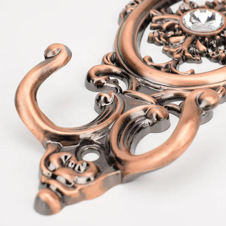 

2 Pcs European Zinc Alloy Curtain Wall Hook tieback Holder Curtain Holdback Window Decoration