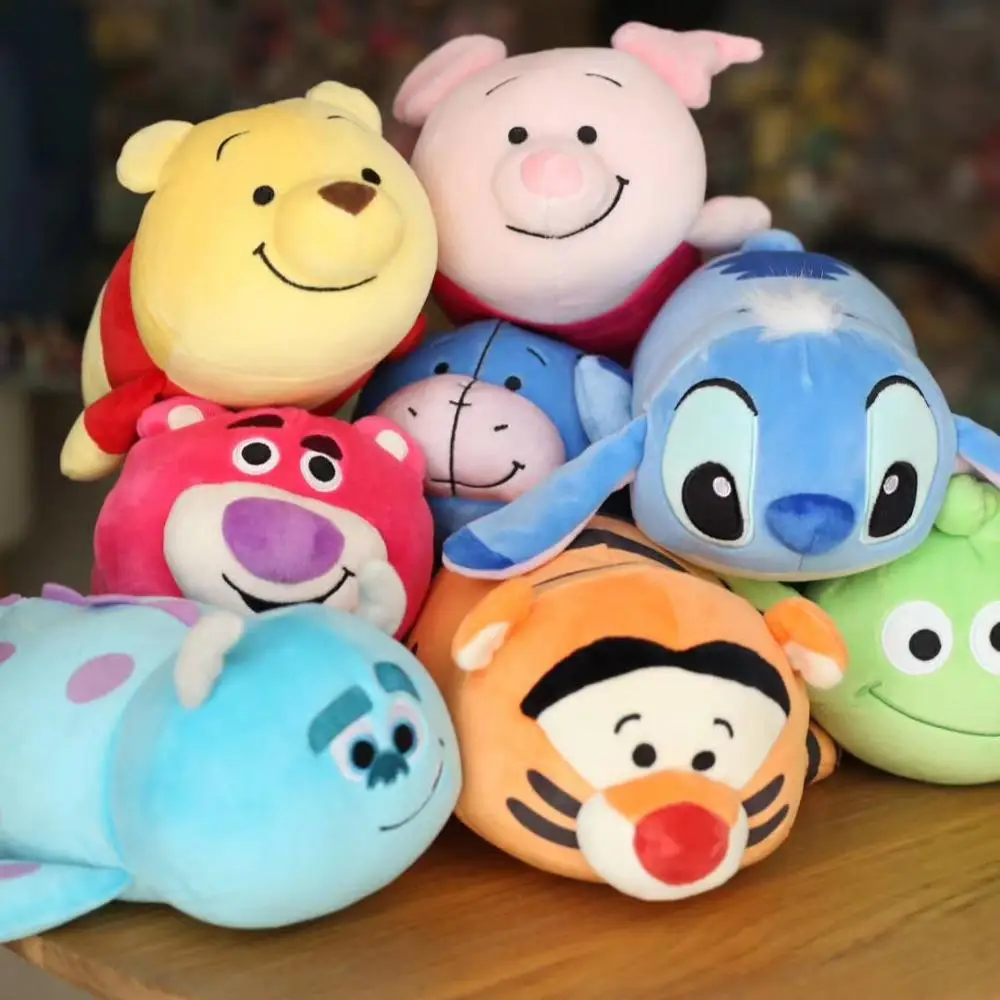 Новинка плюшевая подушка Tigger Stitch Eeyore Sully Alien Ham медведь Lotso Дональд мягкие игрушки