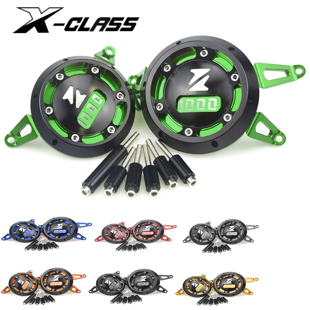 

For Kawasaki Z1000 10-18 Z1000SX 11-15 Motorcycle Engine Guard Side Stator Case Engine Cover Protector CNC Aluminum Accessories