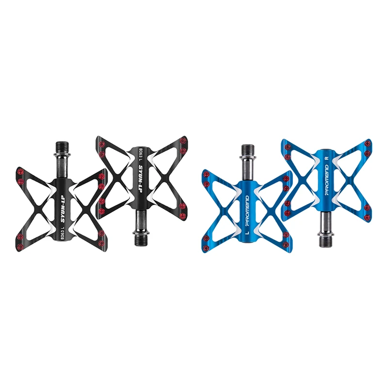

PROMEND Mountain Bike Pedals 9/16Inch for Road Bicycle Alloy Pedals Non Slip