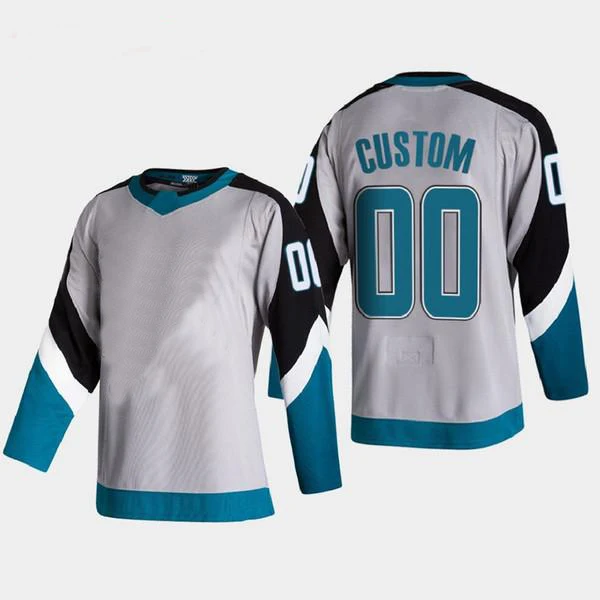 Мужские женские мужские американские хоккейные Джерси с шайбой фанаты Сан-Хосе