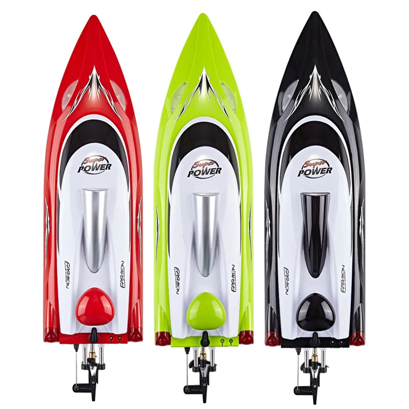 Радиоуправляемая лодка HJ806 высокоскоростная радиоуправляемая скоростная 35 км/ч