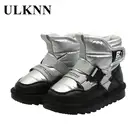 Детская обувь, зимние теплые ботинки, детская бархатная нескользящая обувь, хлопковая обувь для девочек, модные спортивные легкие теплые ботинки для отдыха для мальчиков