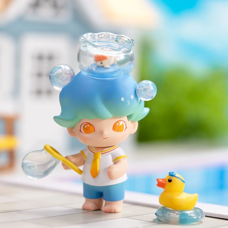 POP MART-figuras de acci&oacute;n binarias de la serie de complejo tur&iacute;stico para mascotas, mu&ntilde;eca de caja ciega, juguete para chico, regalo de cumplea&ntilde;os, Env&iacute;o Gratis-3