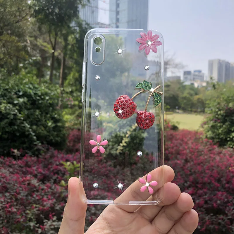 

Case For Huawei Nova 8 Pro Mate 40 Pro 40 RS 30 Pro P40 Pro Y6P P smart 2020 Y9 2019 Fashion Shiny Diamond Acrylic Phone Cases