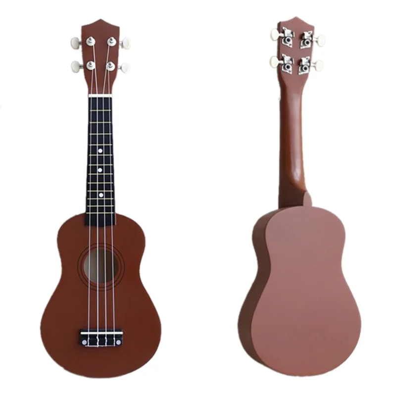 21 дюймов сопрано Гавайские гитары укулеле 4 струны Гавайская гитара Uke + струна