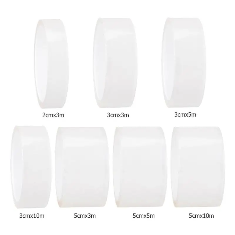 Водостойкая акриловая прозрачная лента для ванной и кухни 2/3/5 см | Обустройство