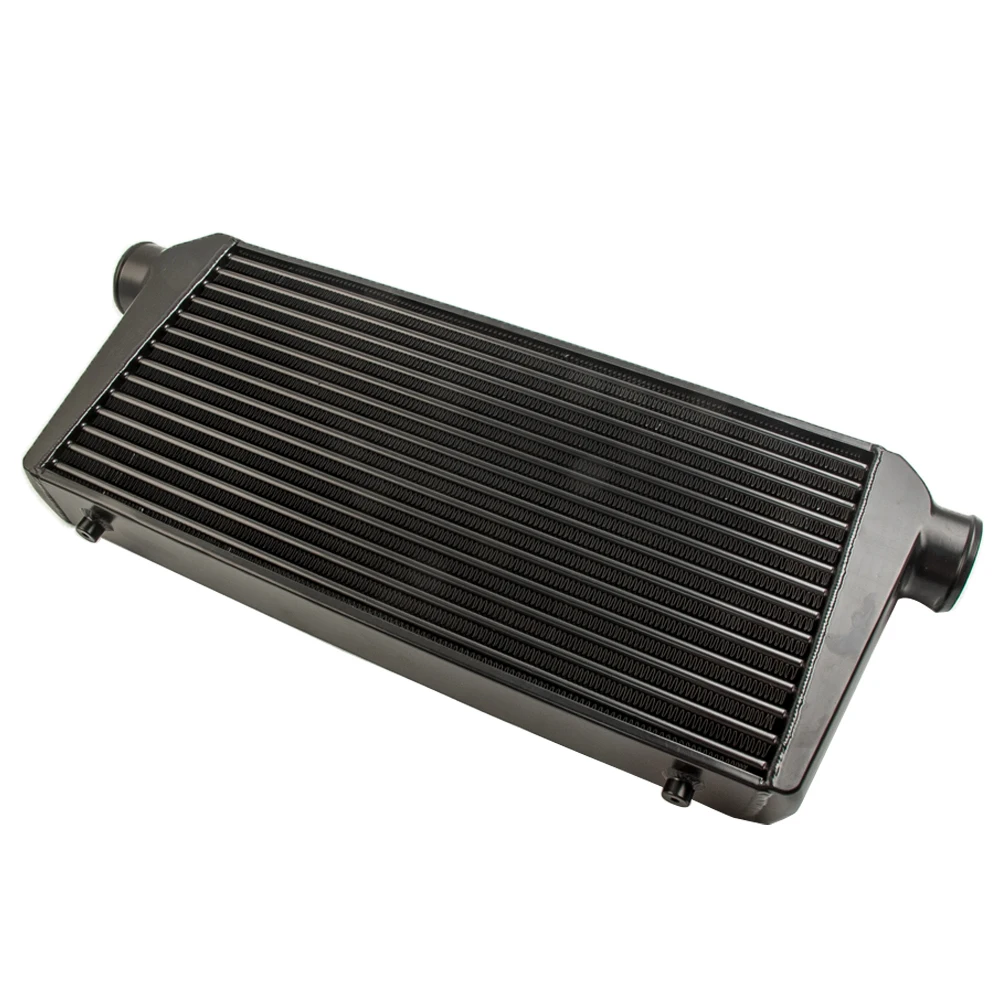 

600 X 300 X 76Mm 3" In/Out Aluminium Intercooler Universal Alloy Universal Black