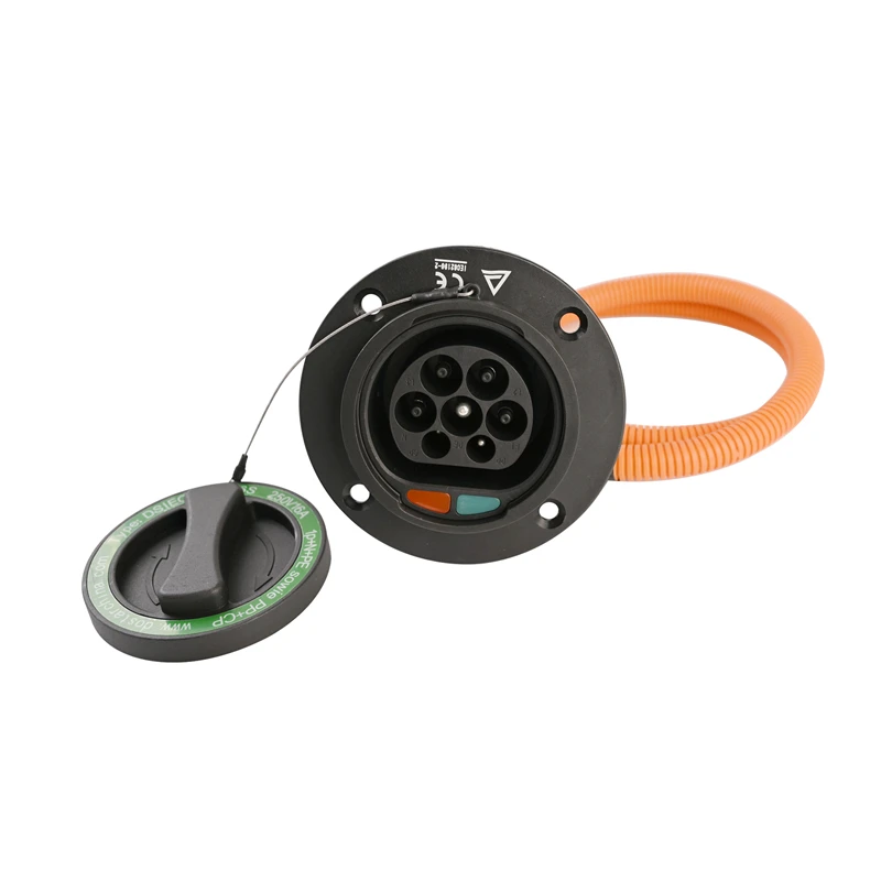 16 а стандартный европейский Вход/розетка 1 м UL кабель однофазный IEC EV боковой тип 2