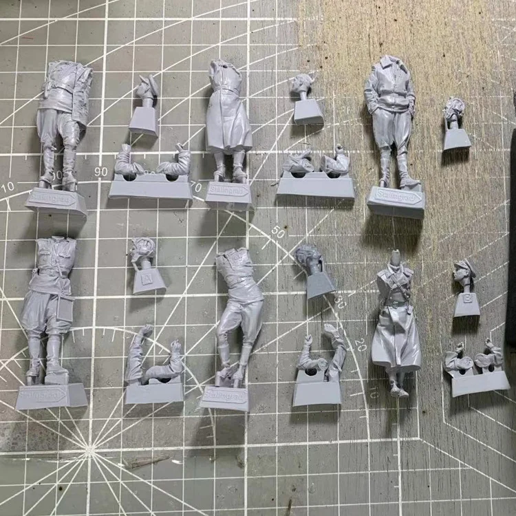 Модель солдата из смолы 1/35 Русский Танк Второй мировой войны солдат модель 6